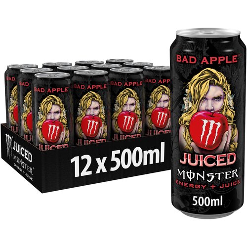 Monster Bad Apple 0,5l / 12 limenka XXL Slike