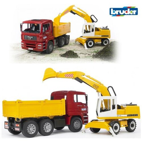 Kamion Bruder Tovornjak mank+kop 50cm 02751 02751 Cene