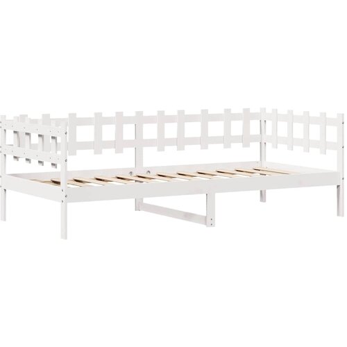 Dnevni krevet s ladicama bez madraca 80x200 cm masivno drvo Slike