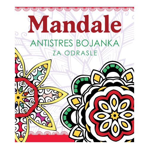 Harmonija Donatela Bergamino - Antistres bojanka za odrasle - Mandale Slike