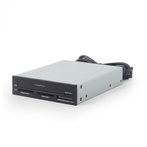  Card-reader GEMBIRD FDI2-ALLIN1-03 Internal USB card reader/writer with SATA port, black Cijene
