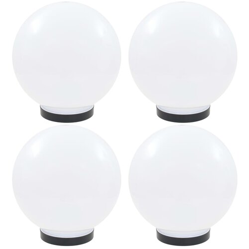 The Living Store led okrogle svetilke 4 kosi krogle 25 cm pmma - kroglasta svetilka, (21743222) Slike