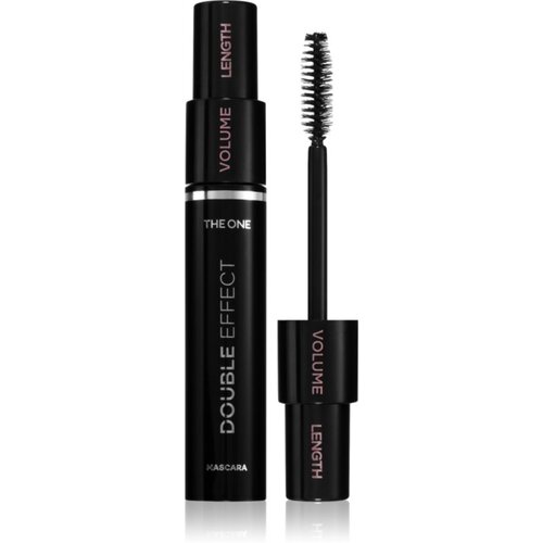 Oriflame The One Double Effect maskara za podaljšanje, privihanje in volumen trepalnic s krtačko 2v1 odtenek Black 8 ml Cene