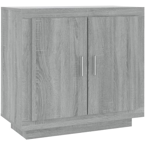 Maison Chic Komoda - Predalnik siva sonoma 80x40x75 cm konstruiran les, (21717983) Cene