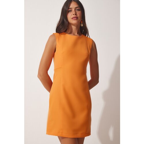  Dress - Orange - Basic Slike