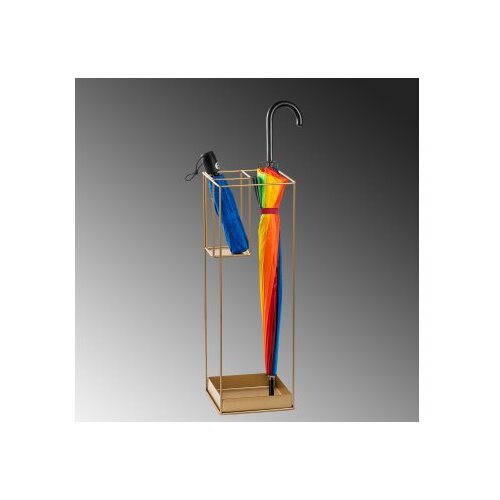 Aberto Design Stalak za ki&amp;scaron;obran Semsiye-008, 20x20x61 cm, Zlatne boje Slike