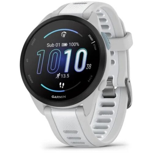 Garmin Forerunner 165 Sivi/Bijeloplavi 010-02863-21 Dunstgrau/Steinweiss, 43mm Slike