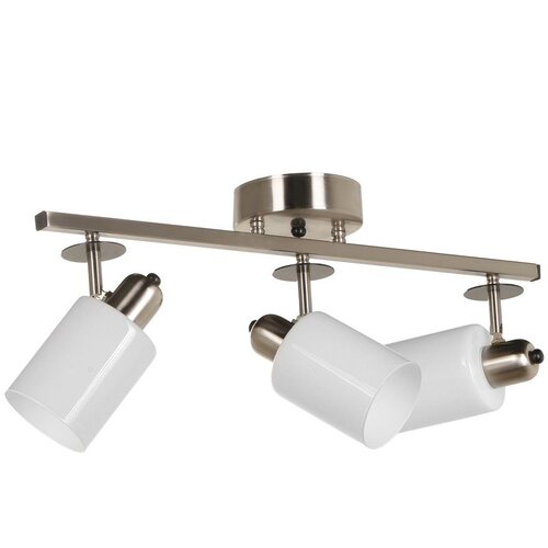 Opviq nomi 3 Lü Sıralı mat krom beyaz Camlı avize white chandelier Cene