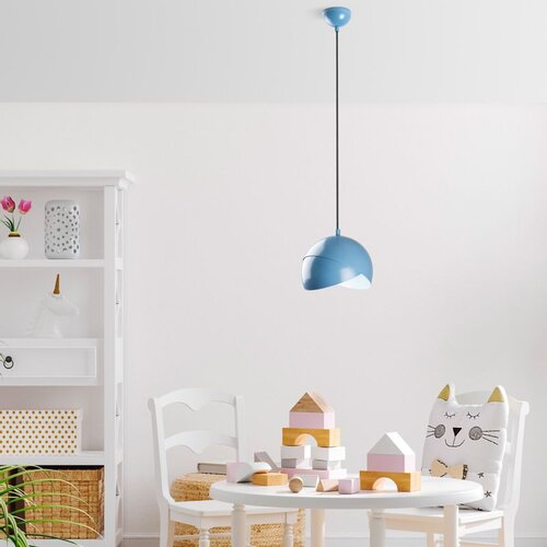 Opviq Luster Pacman, 22-114cm, O20 cm, Plavi Cene