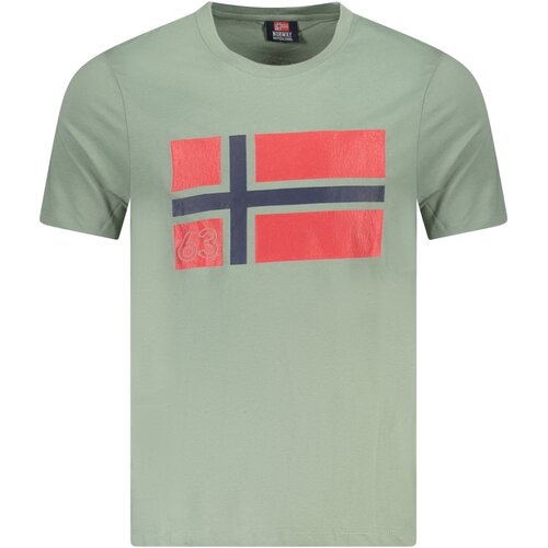 Norway 1963 MEN&#39;S SHORT SLEEVE T-SHIRT GREEN Cijene
