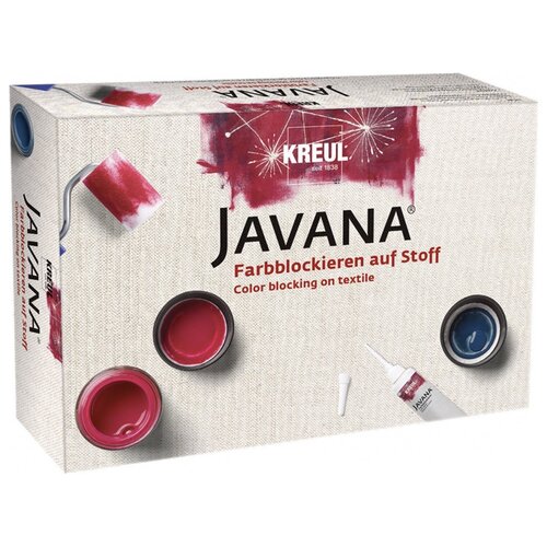 Kreul Set boja za tekstil za tehniku blokiranja JAVANA KREUL (boja za tekstil) Cijene
