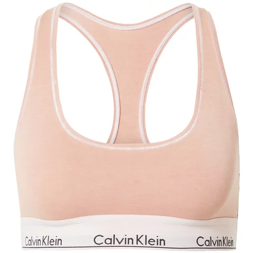Calvin Klein Underwear Nedrček pastelno oranžna / črna / bela