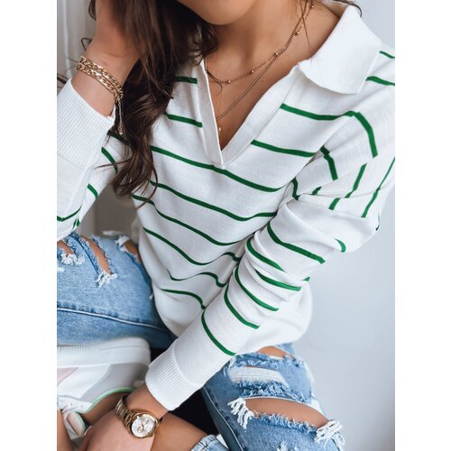 DStreet Women&amp;#039;s sweater SWEET KISS green Slike