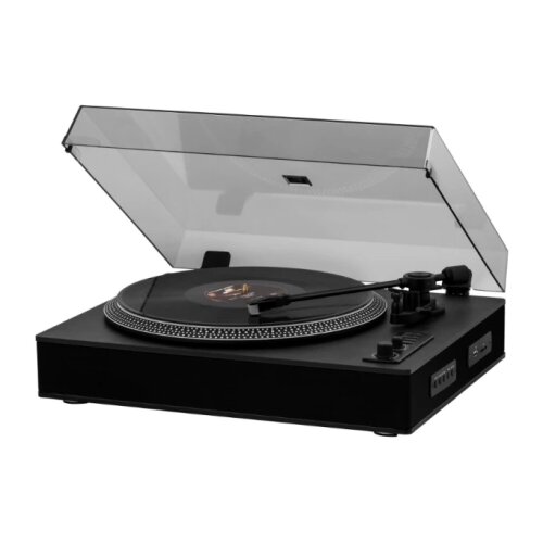 Sencor Gramofon STT 510UBA SB/SD/FM crna,digitalin LCD ekran Cene