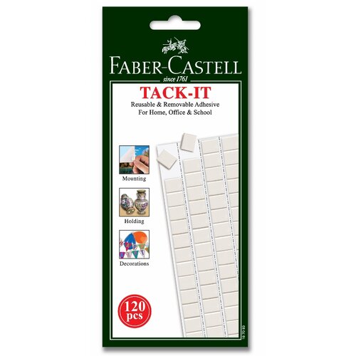  Lepilna masa / lepilo kvadratki Tack-It 75 gr (Faber Castell &amp;ndash; Lepilna) Slike