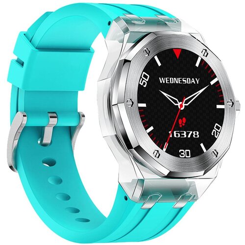 Hoco Pametna ura, 1.09" zaslon, Bluetooth, 3ATM vodoodporna - Y13 Elegant Blue Cene