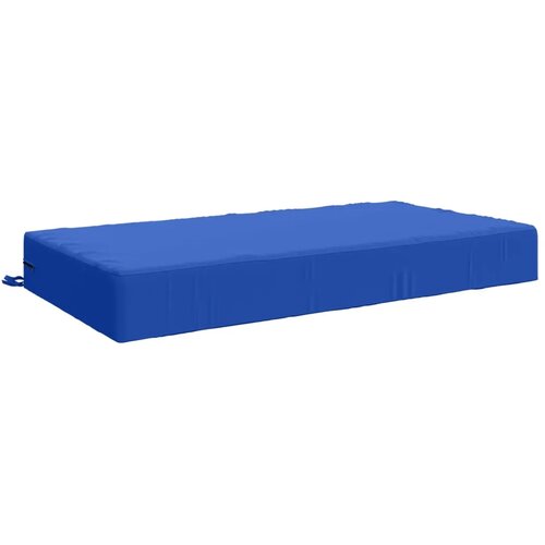  Jastuk za sjedalo SOEST 100% poliester Kraljevski plava - Kraljevski plava 120 x 80 x 15 cm Poliester Cijene