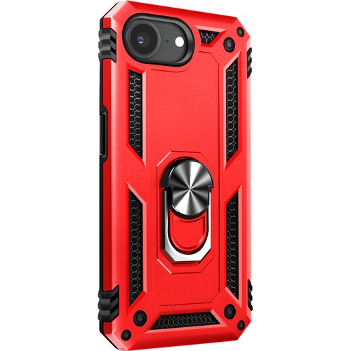 AVIZAR Anti&scaron;ok etui za iPhone 17e z vrtljivim magnetnim obročem, Rdeča, (5000274346) Cene