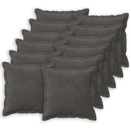  Presvlaka za jastuk 12 pcs HOUTEN Tamnosiva 50 x 50 cm Bar&scaron;un Cijene
