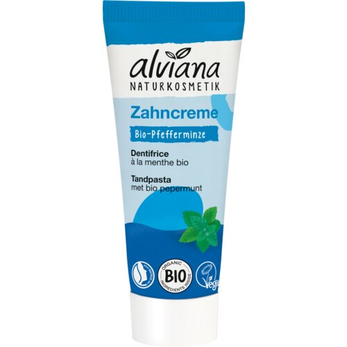 Alviana Naturkosmetik Pasta za zube - bio-menta - 75 ml Slike