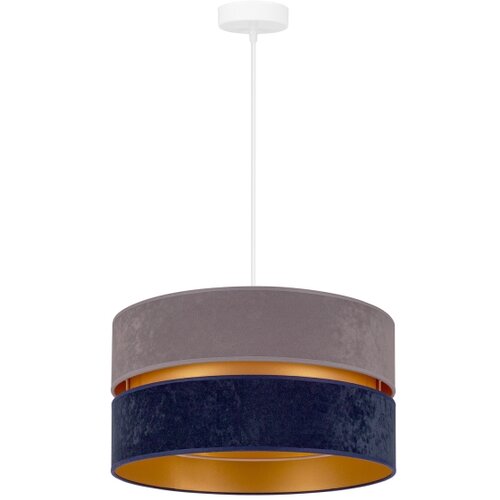  Duolla - Viseći luster na sajli DUO 1xE27/15W/230V &amp;Oslash; 40 cm plava Slike