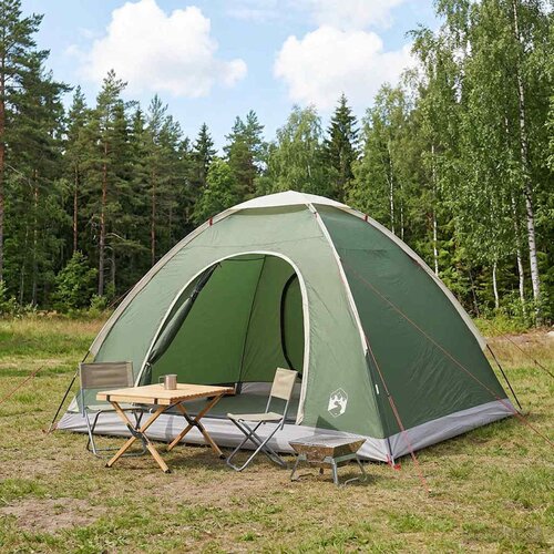 Kamping &scaron;ator s krovom Zelena 275 x 215 x 125 cm Cene