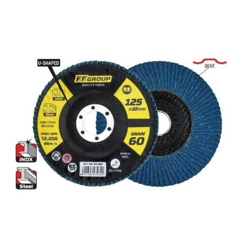 FF_Group FF Flap disk fi 125 P60 Cene