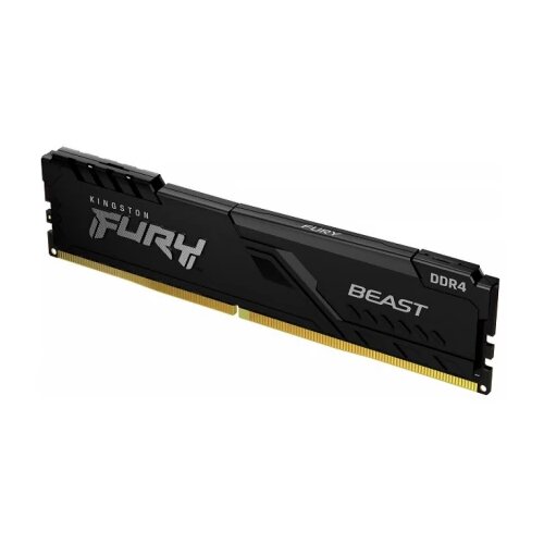 Kingston DDR4 16GB 3733MHz [fury beast], non-ecc udimm, CL19 1.35V, 288-Pin 2Rx8, w/heatsink, xmp Slike