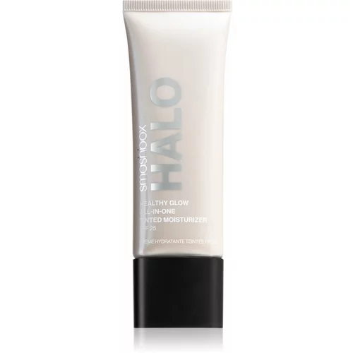 Smashbox Halo Healthy Glow All-in-One Tinted Moisturizer SPF 25 tonirajuća hidratantna krema s posvjetljujućim učinkom SPF 25 nijansa Dark 40 ml