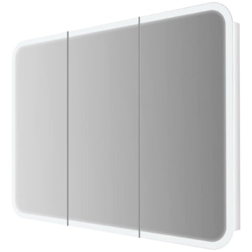 BADEN HAUS kupaonski ormarić s LED ogledalom (&amp;Scaron; x V: 95 x 70 cm, S osvjetljenjem, Boja korpusa: Bijele boje) Slike