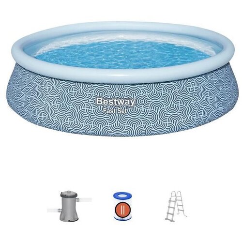 Bestway bazen na naduvavanje 457 x 107cm sa filter pumpom Slike