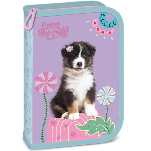 Ars Una Cute Animals Aussie &ndash; pasji zložljiv oblazinjen peresnik 13 x 19 x 4 cm Cene