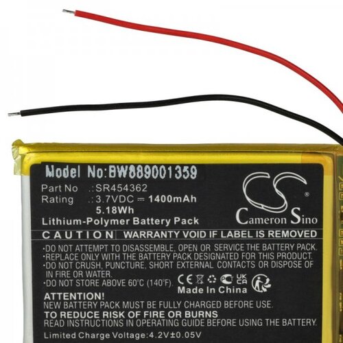 VHBW Baterija za Falk Neo 620 / Neo 640, 1400 mAh Slike