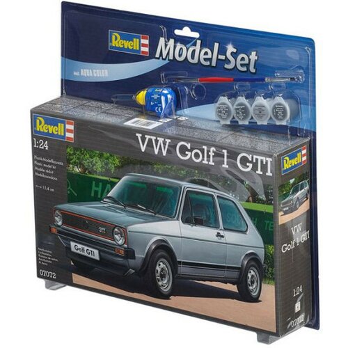 Revell maketa model set vw golf 1 gti ( RV67072 ) Slike