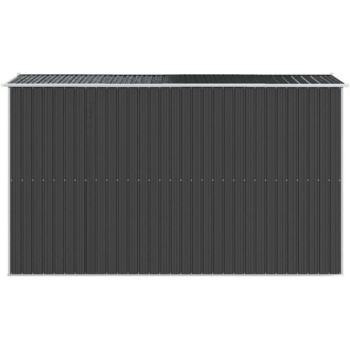 VidaXL Vrtno spremi&amp;scaron;te antracit 192 x 357 x 223 cm pocinčani čelik Slike