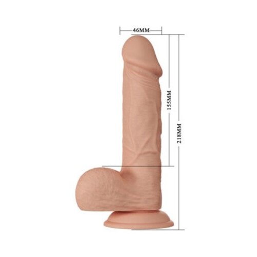 Baile Bahamut Realistic Dildo 21.8cm Nude Slike
