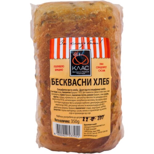 Klas beskvasni hleb 350g Cene
