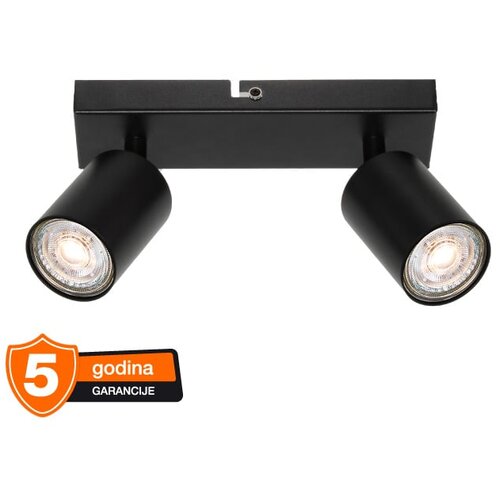 Osram Reflektor Elemental, 2XGU10, crni Cijene