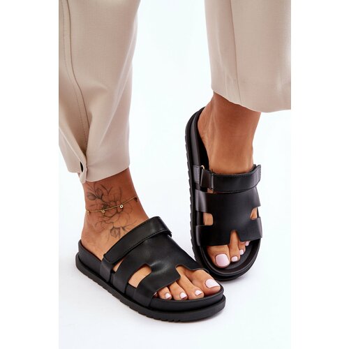 Kesi Women's classic sandals black Molie Slike