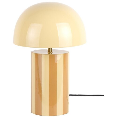 Leitmotiv Žuta metalna stolna lampa (visina 34 cm) Rayado &ndash; Cijene