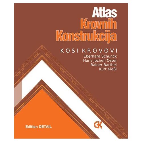 Građevinska knjiga Atlas krovnih konstrukcija kosi krovovi Slike