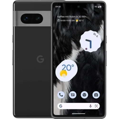 Google Obnovljeno - znaki rabe - Pixel 7 5G Dual-SIM črn pametni telefon, (21203498)