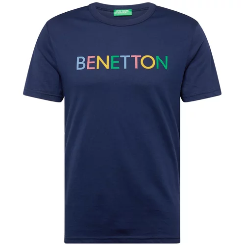 United Colors Of Benetton Majica mornarsko plava / miks boja
