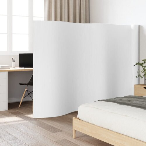 vidaXL Sobna pregrada bijela 165 x 800 cm od bambusa Cijene