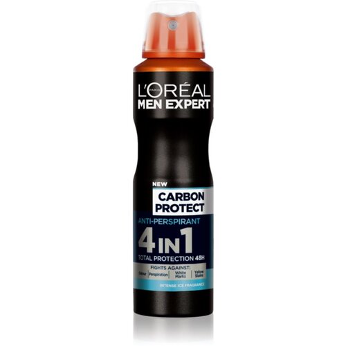 L&amp;acute;Or&amp;eacute;al Paris Men Expert Carbon Protect antiperspirant v pr&amp;scaron;ilu 150 ml Slike