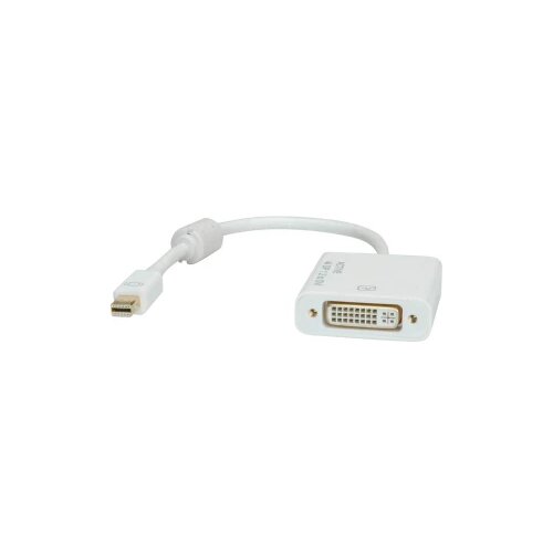 Roline Mini-DisplayPort priključni kabel 0.10 m 12.03.3137 bijela [1x muški konektor mini displayport - 1x ženski konek Cijene