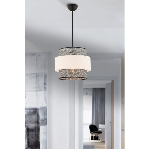 Opviq cascade - grey, white greywhite chandelier Cene