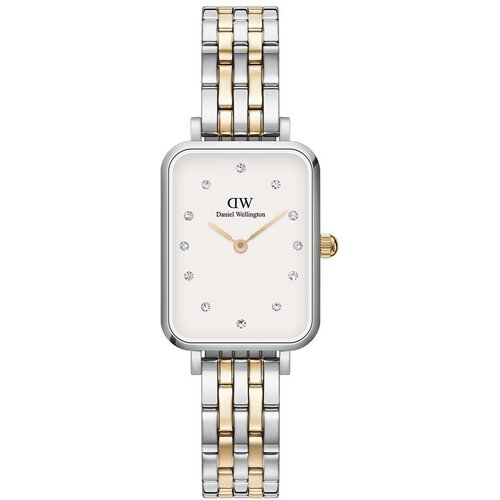 Daniel Wellington Ura Quadro Lumine 5-Link ženska, srebrna barva Cene