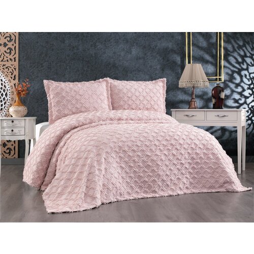 Antalya Harem - Powder Powder Double Bedspread Set Cene