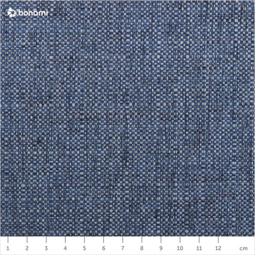 Micadoni Temno modra oblazinjena zakonska postelja s prostorom za shranjevanje z letvenim dnom 200x200 cm Elizabeth &amp;ndash; Slike